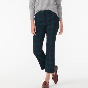 J.Crew Hayden Kickout Crop Pants Tartan Plaid 8